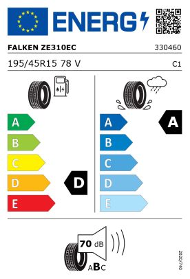 195/45R15 Falken Ziex Ze310 Ecorun 78V | RehvidPluss.com