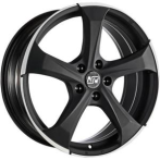 Msw MSW 47 Matt Dark Titanium Full Polished 8x19 5x112 ET21 CB66,6 R14 735 kg